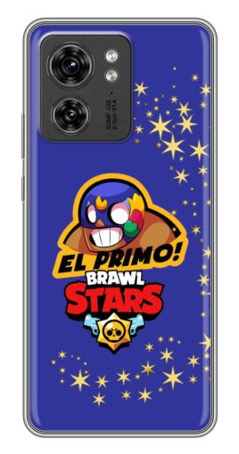 Чехол с печатью "El Primo в маске" для Motorola Edge 40 Pro