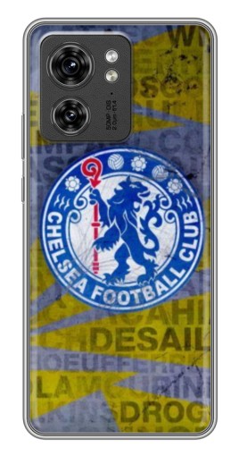 Чехол с принтом "Фанат ФК Челси" для Motorola Edge 40 Pro