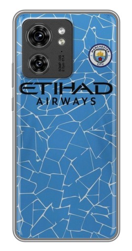 Чехол с печатью "Форма Манчестер Сити" для Motorola Edge 40 Pro