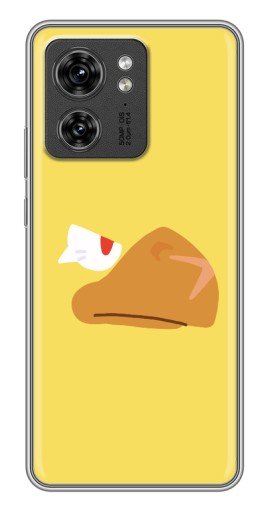 Чехол с принтом "Gold Crow" для Motorola Edge 40 Pro