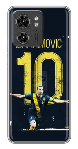 Чехол с печатью "Ибрагимович 10" для Motorola Edge 40 Pro