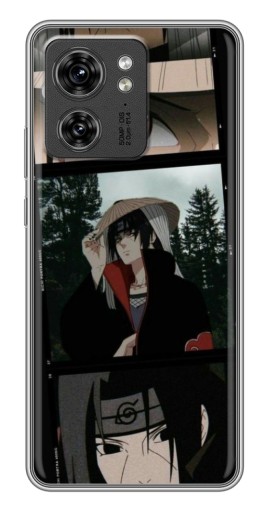 Силиконовый чехол с изображением "Итачи на фото" для Motorola Edge 40 Pro
