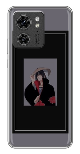 Чехол с печатью "Итачи в рамке" для Motorola Edge 40 Pro