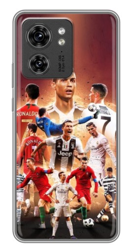 Силиконовый чехол с изображением "Карьера Криштану" для Motorola Edge 40 Pro