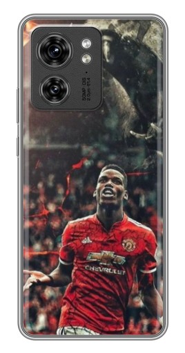 Силиконовый чехол с изображением "Хищник Погба" для Motorola Edge 40 Pro