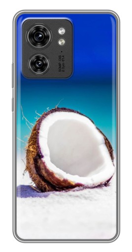 Чехол с печатью "Кокос на пляже" для Motorola Edge 40 Pro