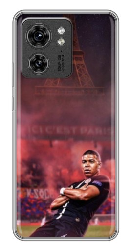 Чехол с картинкой "Король ПСЖ Мбаппе" для Motorola Edge 40 Pro