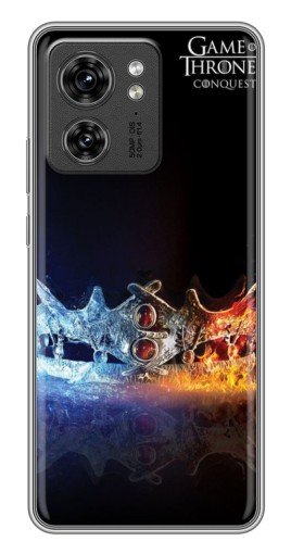 Чехол с печатью "Корона" для Motorola Edge 40 Pro