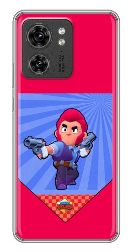 Силиконовый чехол с изображением "Ковбой Кольт" для Motorola Edge 40 Pro