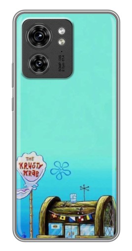 Чехол с картинкой "Krusty Krab" для Motorola Edge 40 Pro