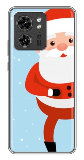 Чехол с принтом "Крутой Дед Мороз" для Motorola Edge 40 Pro