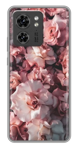 Чехол с печатью "Куст роз" для Motorola Edge 40 Pro