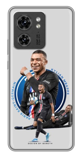 Чехол с печатью "Kylian Mbappe" для Motorola Edge 40 Pro