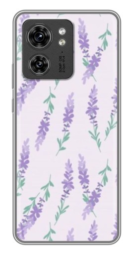 Чехол с принтом "Лавандовый фон " для Motorola Edge 40 Pro