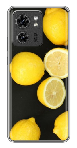 Чехол с картинкой "Лимонный стиль" для Motorola Edge 40 Pro