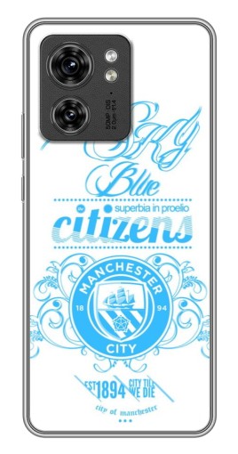 Чехол с печатью "Лого Man Sity" для Motorola Edge 40 Pro