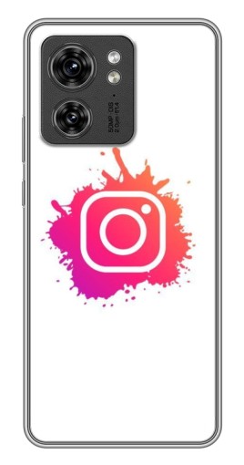 Чехол с принтом "Логотип Инсты" для Motorola Edge 40 Pro