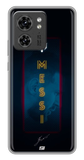 Чехол с принтом "Логотип Месси" для Motorola Edge 40 Pro