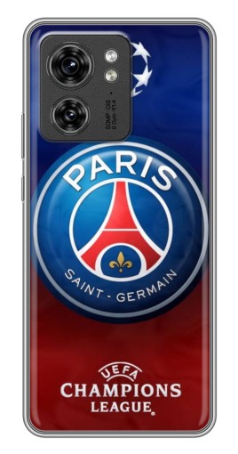 Чехол с картинкой "Логотип ПСЖ" для Motorola Edge 40 Pro