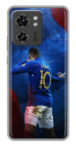 Чехол с картинкой "Мбаппе в Франции" для Motorola Edge 40 Pro