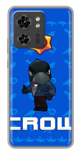Чехол с принтом "Медаль Crow" для Motorola Edge 40 Pro