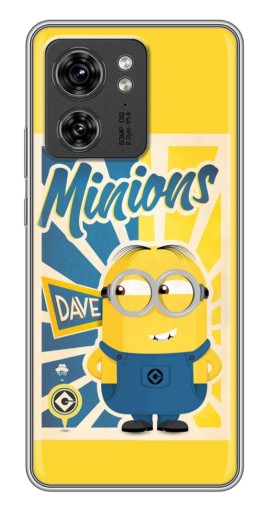 Чехол с печатью "Minions" для Motorola Edge 40 Pro