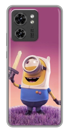 Чехол с принтом "Миньон с мечом" для Motorola Edge 40 Pro