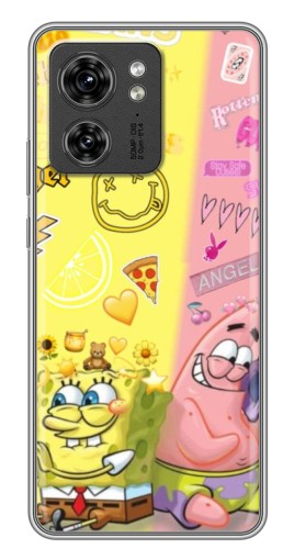 Чехол с картинкой "Модный разговор" для Motorola Edge 40 Pro