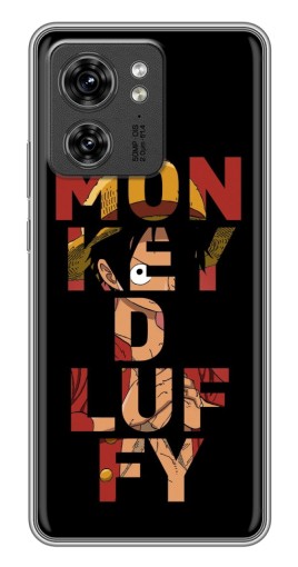 Чехол с печатью "Monky d Luffy" для Motorola Edge 40 Pro