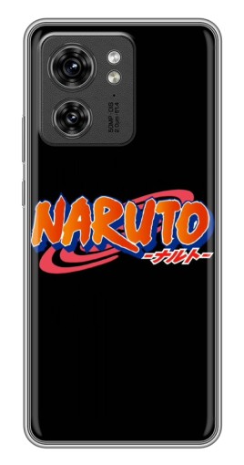 Чехол с принтом "Надпись Naruto" для Motorola Edge 40 Pro