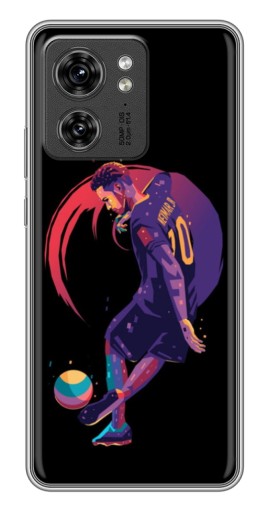 Силиконовый чехол с изображением "Неймар Финты" для Motorola Edge 40 Pro
