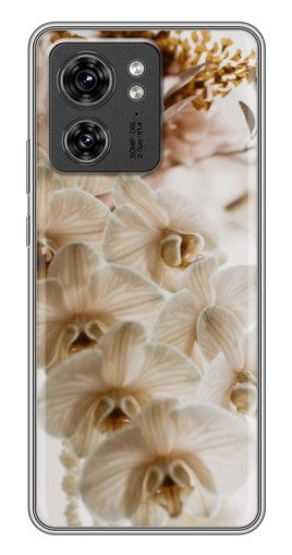 Чехол с печатью "Нежная орхидея" для Motorola Edge 40 Pro