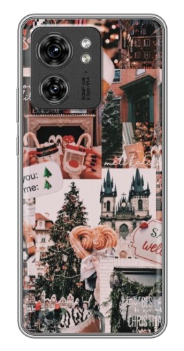 Чехол с печатью "Новогоднее настроение" для Motorola Edge 40 Pro