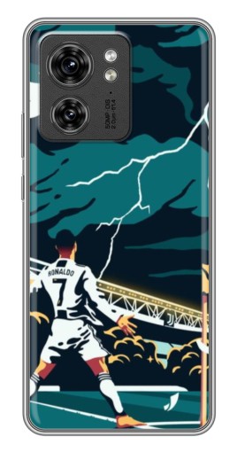 Чехол с печатью "Ronaldo празднование" для Motorola Edge 40 Pro