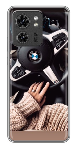 Чехол с картинкой "Руль БМВ" для Motorola Edge 40 Pro
