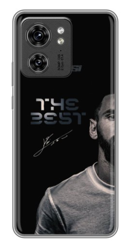 Чехол с картинкой "The Best Messi" для Motorola Edge 40 Pro