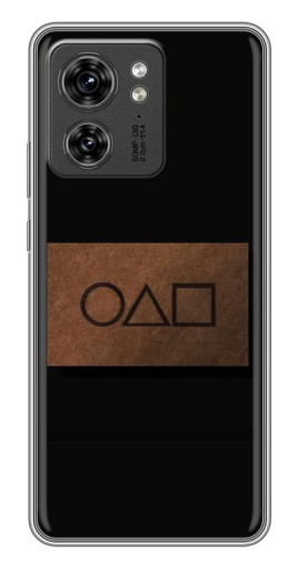 Силиконовый чехол с изображением "Визитка игра в кальмара" для Motorola Edge 40 Pro