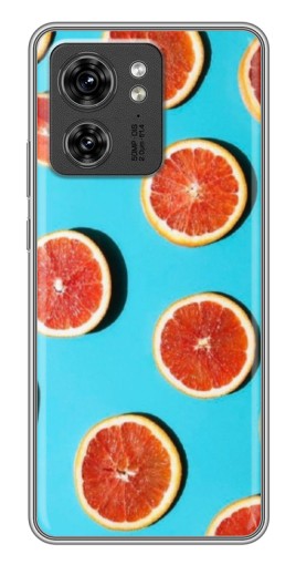 Чехол с печатью "Яркие грейпфруты" для Motorola Edge 40 Pro