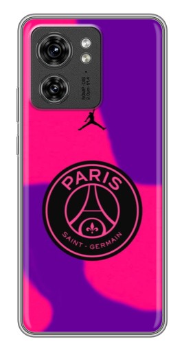 Чехол с печатью "Яркий лого PSG" для Motorola Edge 40 Pro
