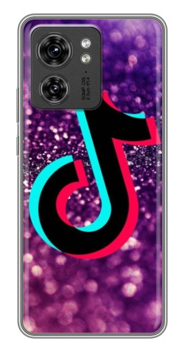 Чехол с принтом "Яркий ТикТок" для Motorola Edge 40 Pro