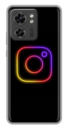 Чехол с принтом "Значок Инсты" для Motorola Edge 40 Pro