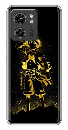 Чехол с печатью "Золотой Де Луффи" для Motorola Edge 40 Pro