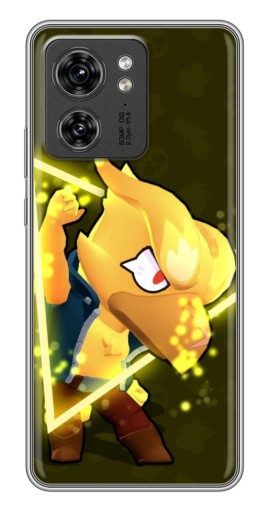 Чехол с принтом "Золотой Ворон" для Motorola Edge 40 Pro