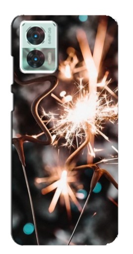 Чехол с принтом "Бенгальские огни" для Motorola Edge 30 Neo