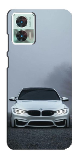 Силиконовый чехол с изображением "БМВ в тумане" для Motorola Edge 30 Neo