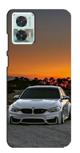 Чехол с картинкой "BMW белая" для Motorola Edge 30 Neo
