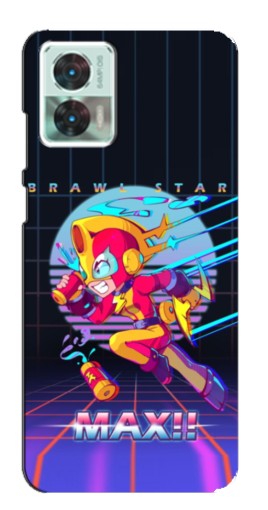 Силиконовый чехол с изображением "Brawl MAX" для Motorola Edge 30 Neo
