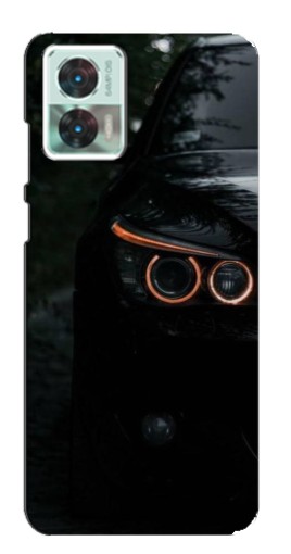 Чехол с печатью "Черный БМВ" для Motorola Edge 30 Neo