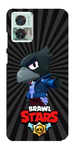 Чехол с принтом "Crow Brawl Stars" для Motorola Edge 30 Neo