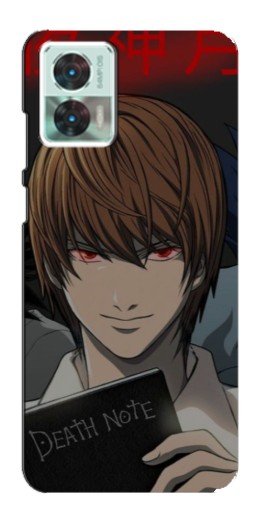 Силиконовый чехол с изображением "Death Note" для Motorola Edge 30 Neo